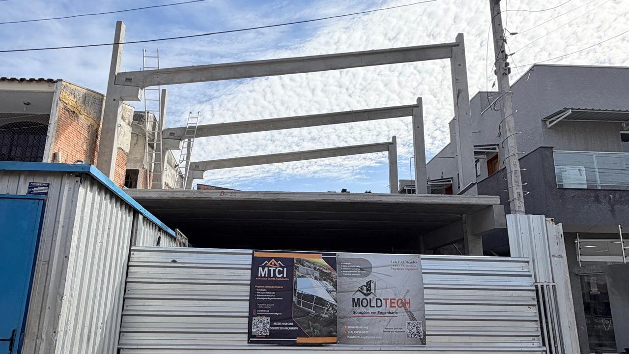 Estrutura Comercial Dois Pavimentos